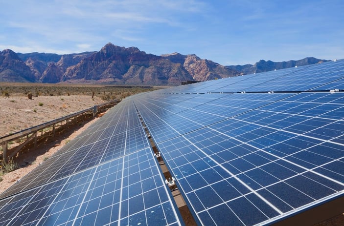 solar panels in mohave desert california